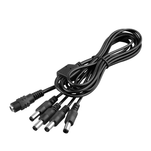 Miniatura 6 de Cable de alimentación divisor de cámaras de seguridad BNC (divisor de 4 vías)