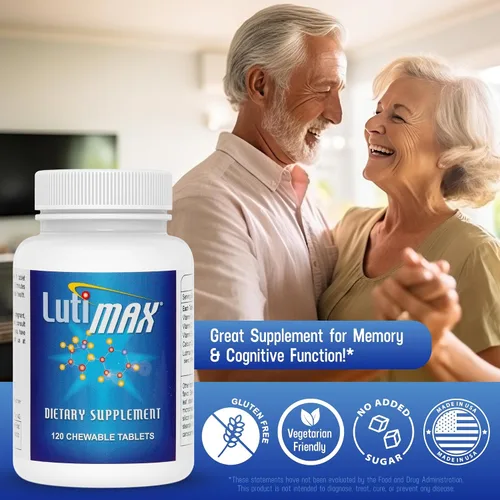 Miniatura 8 de Luti max Complejo de luteolina con rutina, suplementos cerebrales de apoyo inmunológico, bioflavonoides con vitamina C, D y E para problemas