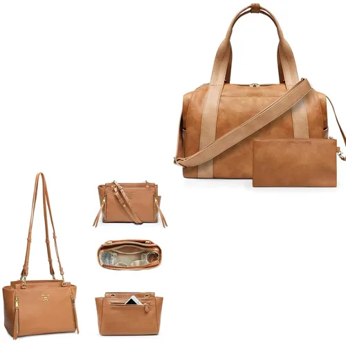 Bolsa de pañales de miss fong, bolsa de bebé, bolsa de pañales de cuero, bolsa de pañales para bebé y bolsa de pañales cruzada