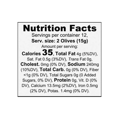 Miniatura 2 de Aceitunas Kalamata negras orgánicas, sin OMG, sin gluten, grandes, sin hueso, orgánicas con certificación USDA (13.1 onzas), producto de Kalamata