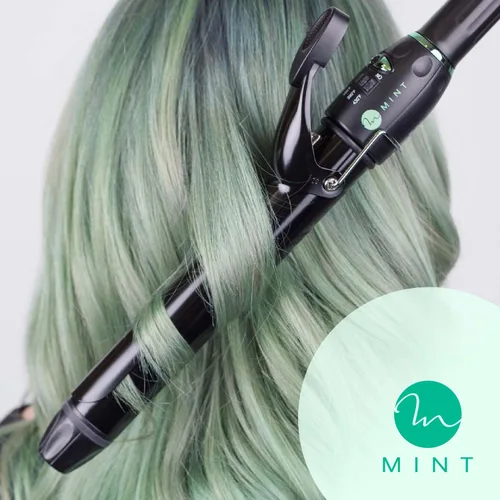 Miniatura 8 de MINT Profesional Rizador de Pelo Extra Largo de 1 Pulgada Rizador de Pelo de Barril Largo de Cerámica con 2 Calentadores Rizador de Pelo de 1