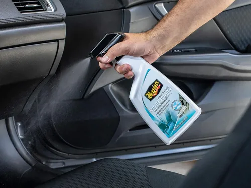 Miniatura 6 de Meguiar's - Aromatizante para alfombras y tapicería en aerosol, elimina los olores, aroma a carro nuevo, atomizador con 24 onzas