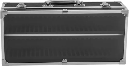 Miniatura 7 de Caja de almacenamiento de monedas para 50 soportes de monedas de losa, soportes de losa de monedas, estuche de almacenamiento de monedas, caja