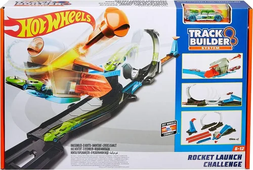 Miniatura 8 de Hot Wheels Track Builder Rocket Launch Challenge playset