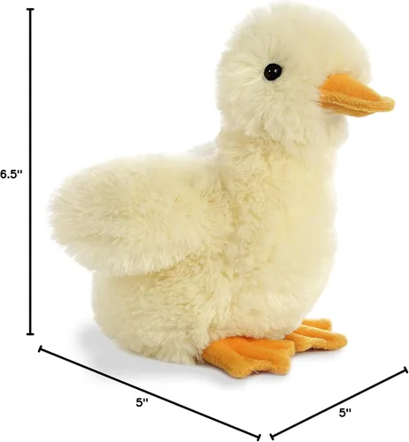Miniatura 6 de Aurora® Adorable Mini Flopsie™ Patito de peluche – Mini compañeros listos para aventuras juguetonas – para niños de todas las edades, niños