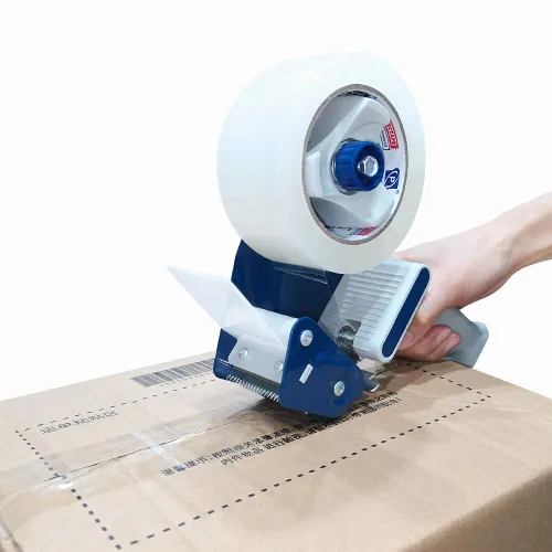 Miniatura 3 de PERFECTAPE 3" Cinta de embalaje resistente 1 rollo con pistola de cinta de 3", transparente, 2.7 mil, 3 pulgadas x 65 yardas, para embalaje, envío