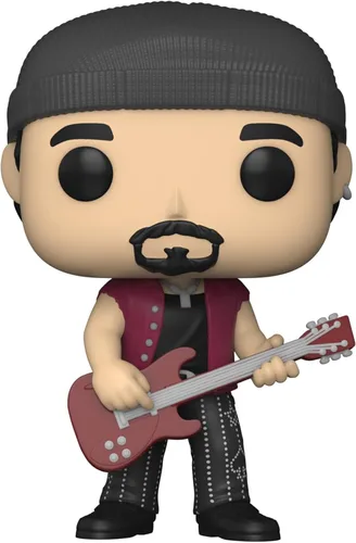 Miniatura 2 de Funko Pop Rocks: U2 - The Edge - Figura de vinilo coleccionable - Idea de regalo - Producto oficial - Juguetes para niños y adultos - Fans