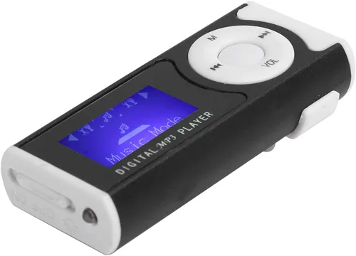 Miniatura 6 de Reproductor de MP3, soporte para reproductor de música 16 GB, tarjeta de extensión LCD, reproductor de música digital portátil con cable USB
