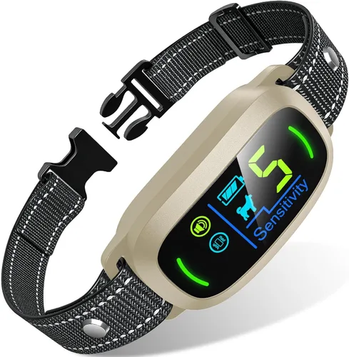 Miniatura 8 de FAFAFROG Collar Antiladridos para Perros de Tamaño Grande, Mediano y Pequeño, Collar Antiladridos Inteligente Recargable, Collar de Adiestramiento