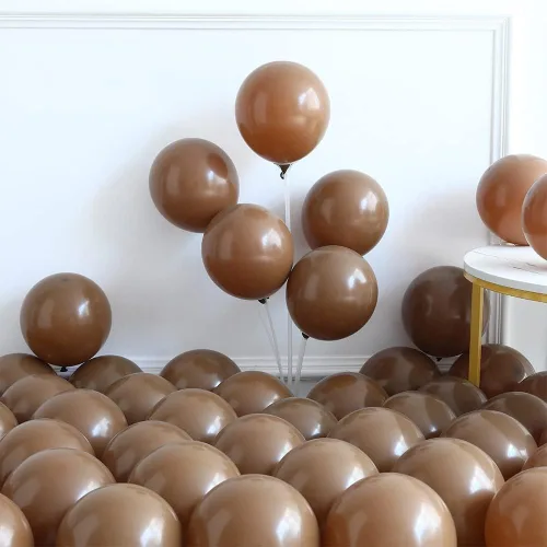 Miniatura 6 de Kit de Guirnalda de Globos con Oso 121 piezas Globos Marrone y Azul con Globos de Oso de Foil para la Decoración de Baby Shower y Fiesta