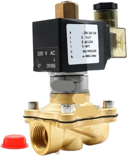 Miniatura 2 de Normally open solenoid valve,water valve,air valve, 220VAC 24VDC,EPDM VITON seal,DN15 20 25 32 40 50K(NBR 80 Celsius,1-1/2"_DC24V)