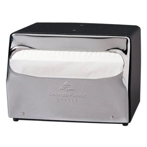 Miniatura 7 de GP PRO GEORGIA-PACIFIC - Dispensador de servilletas de plegado completo para encimera, cromado, 51202, capacidad para 225 servilletas, 7.880