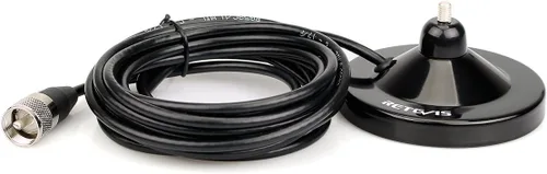 Miniatura 9 de Retevis Antena de radio jamón de doble banda de 144/430 MHz, 18.86 pulgadas, VSWR menos de 1.5, compatible con BTECH ICOM Kenwood Midland Retevis