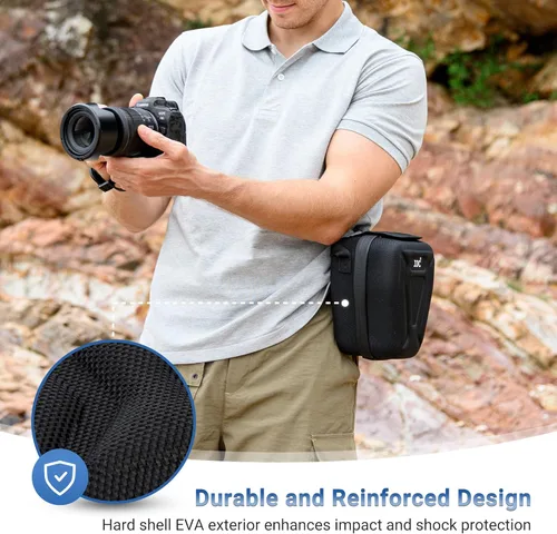 Miniatura 3 de Funda rígida para cámara Canon EOS R50 R100 R10 R8 R7 R6 Mark III II R5 Nikon Z8 Z7 II Z6 II Sony A7M4 A7M3 A7R5 A7R4, funda para cámara de EVA