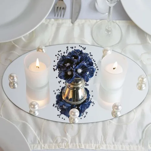 Miniatura 18 de Efavormart - Espejo cuadrado de cristal de 8 pulgadas, decoración de mesa para bodas, fiestas, centros de mesa, 6