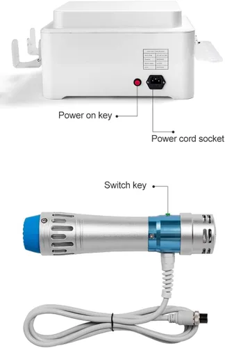 Miniatura 3 de Máquina de terapia de ondas de choque electromagnético eficaz, ondas im-p-ulse, masajeador corporal, alivio del dolor muscular, tratamiento ED 7