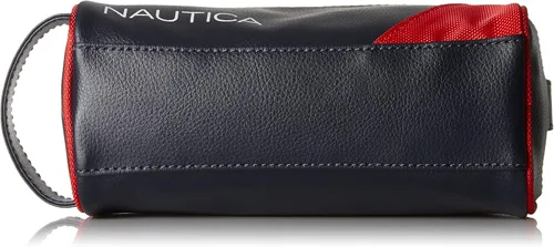 Miniatura 4 de Nautica - Kit de viaje con cremallera superior para hombres, organizador de accesorios de aseo para hombres, bolsa de viaje