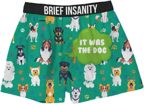 Miniatura 28 de BRIEF INSANITY Funny & Comfy Boxer Shorts and Pajama Pants for Men & Women Novelty Graphic Underwear & Loungewear