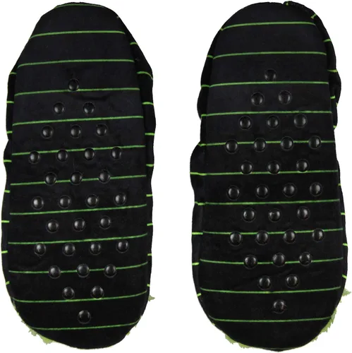 Miniatura 2 de Bioworld Beetlejuice - Pantuflas de pelo 3D bordadas con suela antideslizante para mujeres y hombres, Escarabajo