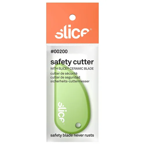 Miniatura 5 de Slice 10515 Mini cortador de caja y micro hoja de cerámica, cortador de seguridad, apto para dedos, corta embalaje de ampolla, papel e ideal