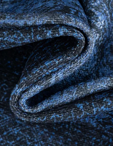 Miniatura 8 de Unique Loom Yara Collection - Alfombra de área Nayer (5' 1" x 8' Rectángulo, Azul Sobreteñido/Azul)