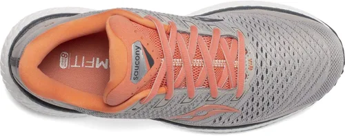 Miniatura 3 de Saucony Tenis de correr Triumph 18 para mujer, Piedra lunarCoral