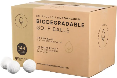 Miniatura 10 de Biodegradable Golf Balls BGB disolvible en agua Regalo de golf ecológico Soluble en agua Perfecto para práctica al aire libre Se disuelve