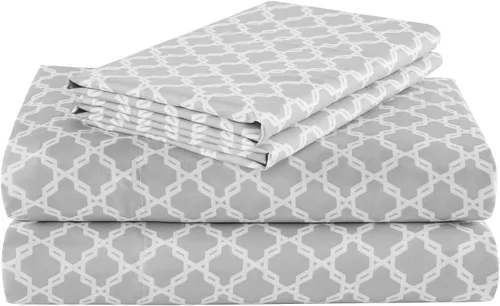 Miniatura 10 de Comfort Spaces Sábanas refrescantes King, sábanas Coolmax que absorben la humedad, suaves, juego de sábanas resistentes al descolorimiento, sábanas