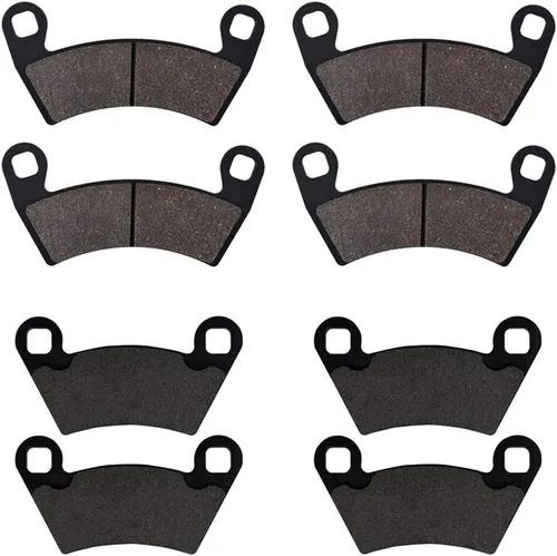AHL Pastillas de freno delanteras y traseras para POLARIS 900 D Ranger 4x4 Diesel 2011-2014/900 Ranger RZR XP 2011-2015; Ranger 500 570 700 800 XP