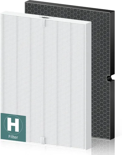 Miniatura 14 de 116130 Filtro de Repuesto H Removedor de Humo para Purificador de Aire Winix 5500-2 AM80 Plasmawave, Paquete Combinado de Filtro HEPA Verdadero