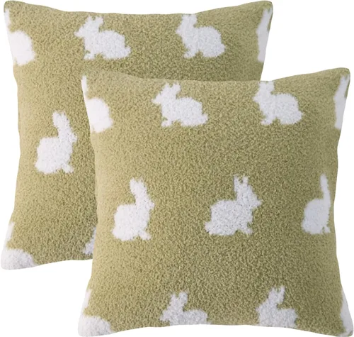 Miniatura 19 de NIDITW - Funda de cojín para sofá, decoración oblonga, 12.0 x 20.0 pulgadas