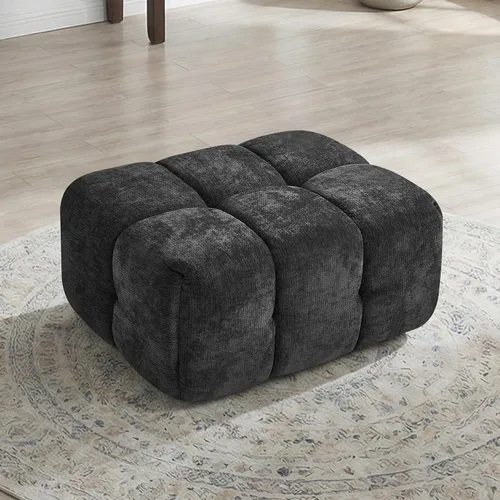 Miniatura 11 de Sofá biplaza modular sin huesos de 78.7 pulgadas, sofá de nube copetudo con asiento profundo, sofá de felpilla para sala de estar, sofá comprimido