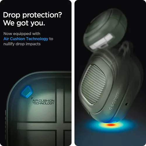 Miniatura 5 de Spigen Funda protectora resistente diseñada para Galaxy Buds Core (2025) / FE (2023) / Buds2 Pro (2022) / Buds 2 (2021) / Buds Pro (2021) / Buds