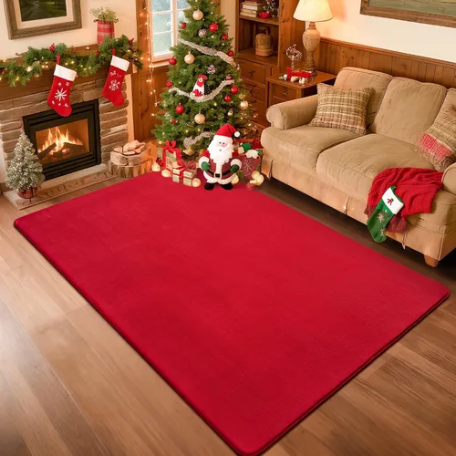 Miniatura 17 de Przemy Alfombras negras lavables para dormitorio, sala de estar, alfombra de pasillo de 2 x 6 pies, alfombra de interior de espuma viscoelástica