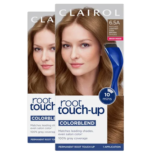Miniatura 54 de Clairol Root Touch-Up de Nice'n Easy - Tinte permanente para el cabello, color caoba claro 6R/Marrón rojizo claro, paquete de 2 6R castaño