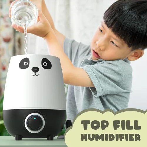 Miniatura 4 de Everlasting Comfort Humidificadores para Niños de 2.5L para Dormitorio - Fácil de Limpiar, Tiempo de Funcionamiento de 24 Horas, Sin Filtro