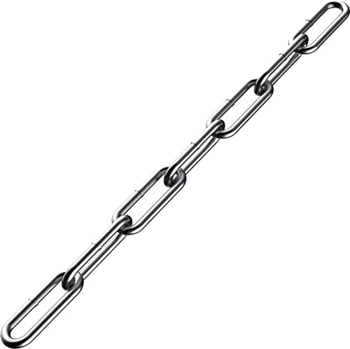 Miniatura 7 de Cadena de acero inoxidable, cadena de eslabones de metal de 13 pies, pequeña cadena ligera de 5/64 pulgadas, cadena de gato para el hogar, al aire
