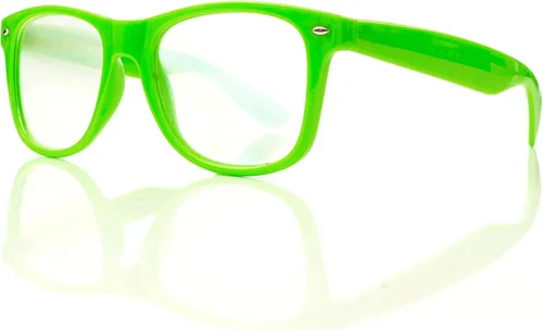 Miniatura 3 de Anteojos de difracción, starburst, ideales para raves, festivales y más Verde