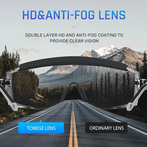 Miniatura 6 de Gafas de seguridad antivaho Gafas de seguridad sobre gafas protectoras con lentes antiarañazos ajustables Negro