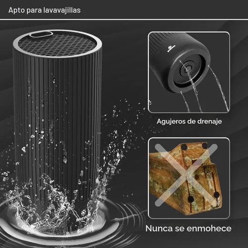 Miniatura 3 de Juego de cuchillos, juego de cuchillos de cocina Brewin, juego de cuchillos para cocina, bloque de cuchillos universal, juego de bloques de Carbón