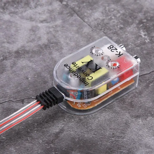 Miniatura 7 de Audio para coche Convertidor de alta a baja frecuencia Divisor Subwoofer Regulador Filtro CD Amplificador Otros accesorios interiores