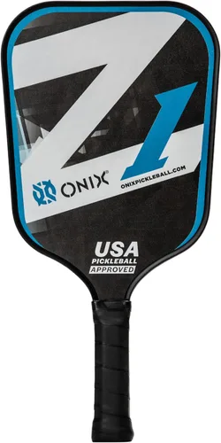 Miniatura 12 de Onix Graphite Z5 - Paleta de pickleball de fibra de carbono con forma de cuerpo ancho, núcleo de panal y cara de grafito ONIX Paleta de pickleball
