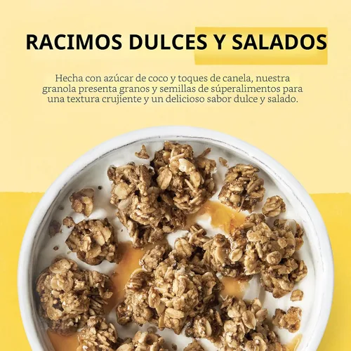 Miniatura 3 de Purely Elizabeth Granola vegana sin gluten de grano antiguo, original (3 piezas)