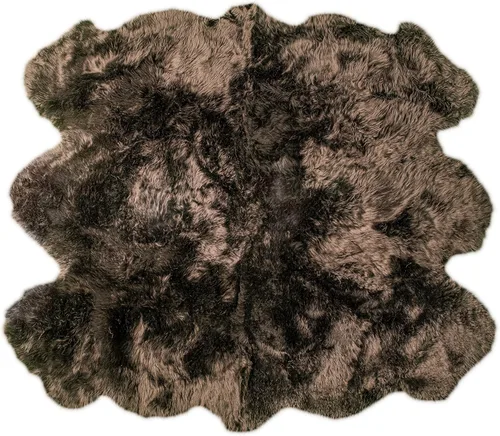 Miniatura 10 de Alfombra de piel de oveja de Nueva Zelanda 100% gruesa, suave y duradera