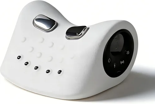 Almohada calentada Masajeador de cuello portátil 3 en 1 Masaje de vibración al por mayor 4D Masaje profundo 6 niveles Intensidad Cuello Hombro