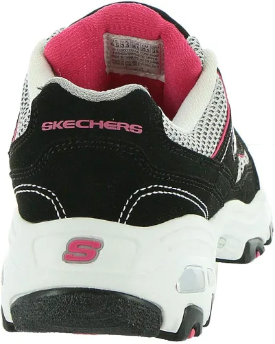Miniatura 6 de Skechers D'Lites-Life Saver - Tenis de espuma viscoelástica con cordones para mujer