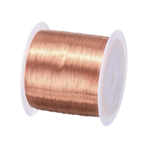 Miniatura 126 de MECCANIXITY - Alambre magnético de calibre 46 AWG - 0.04mm Hilo de cobre esmaltado - Bobina de alambre magnético de 14669 pies (4471m) - 50g Grado F