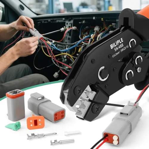 Miniatura 5 de Kit de conectores DT Deustch de 236 piezas con crimpador de cables, 2, 3, 4, 6, 8, 12 pines, enchufe eléctrico automotriz impermeable