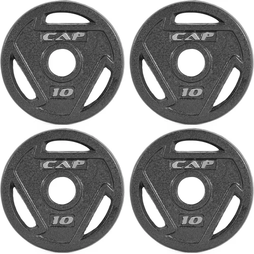 CAP Barbell Placa de peso olímpica de 2 pulgadas | Múltiples opciones
