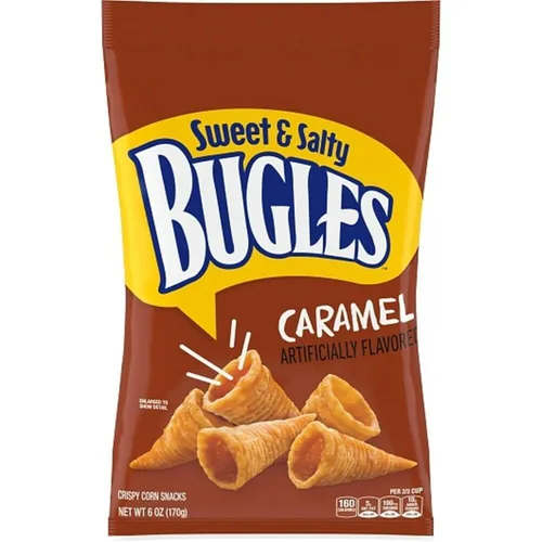 Miniatura 5 de Bugles Bocadillos de maíz con queso y chile, 3 onzas (paquete de 6)